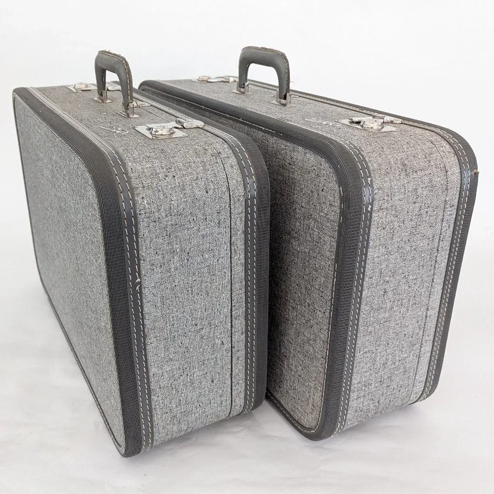 💼✈️ Vintage TravelJoy Locking Hardshell Suitcase ✈️💼